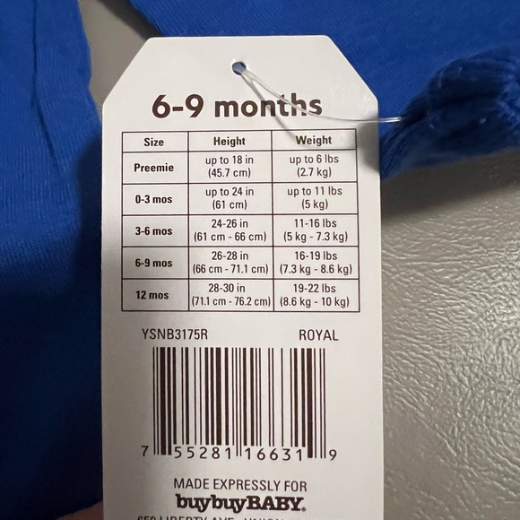 Long Sleeve Baby Onesie - Picture 8 of 12